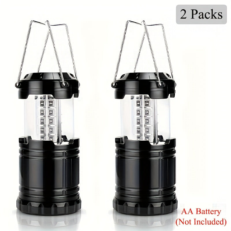 Rechargeable LED Emergency Lights - Foldable Lamp with Adjustable Brightness for Outdoor and Power Outage Use-1