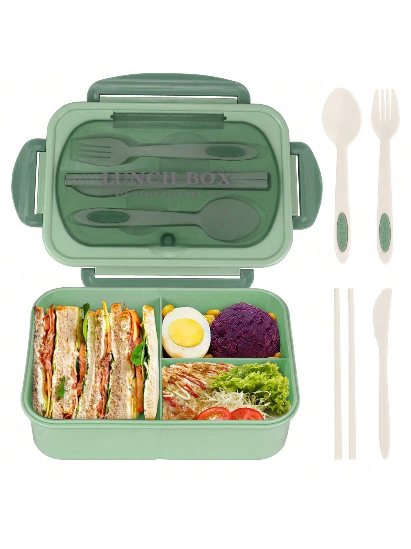 Insulated 1200ml BPA-Free Adult Lunch Container