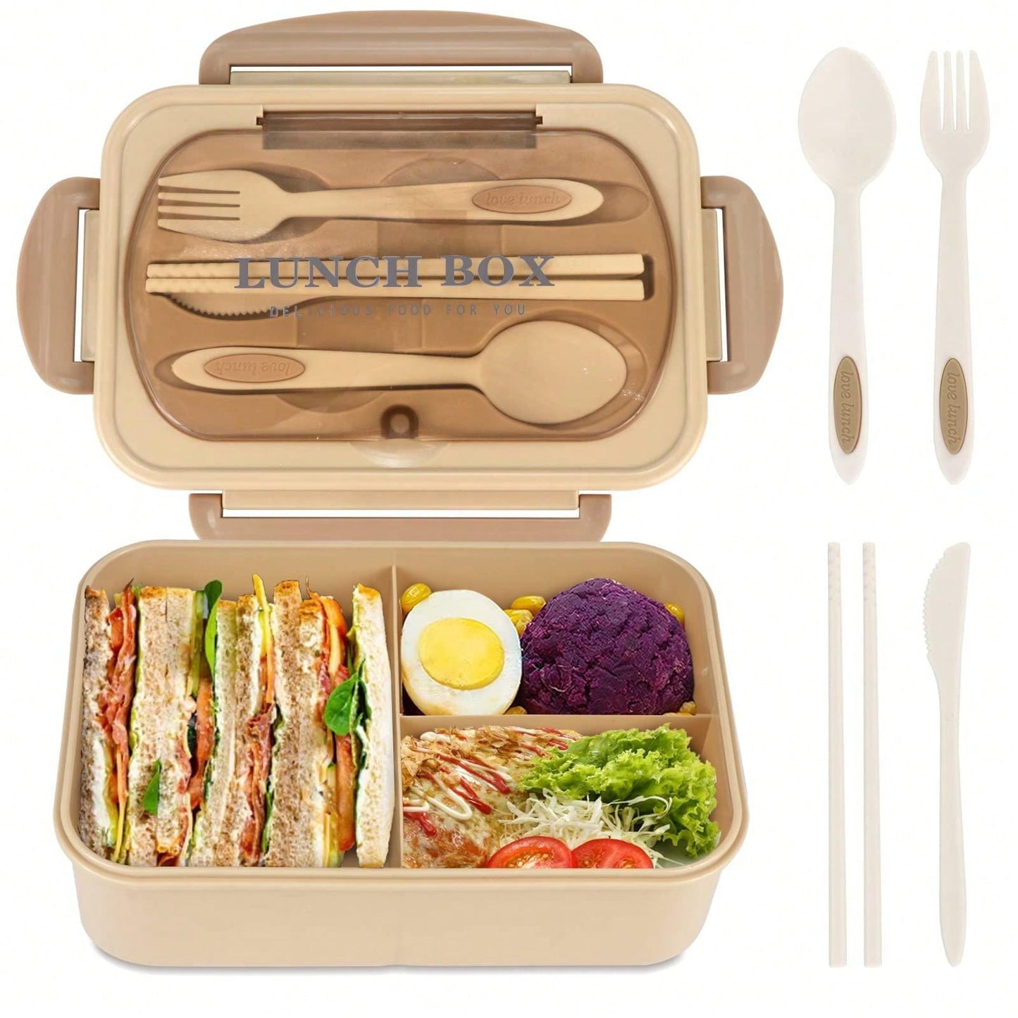 Insulated 1200ml BPA-Free Adult Lunch Container