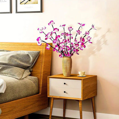 Pink Artificial Orchid with 20 Soft LED Lights