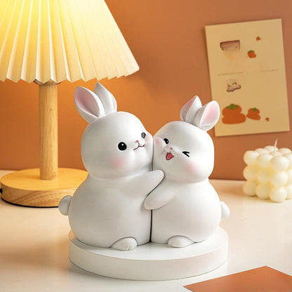 Cute Rabbit Book Ends