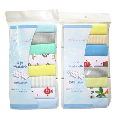 Gentle Baby Cotton Cloths - Soft Washcloths Set - Fesara