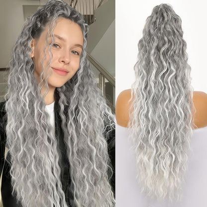 Natural Wave Ponytail Hair Wig