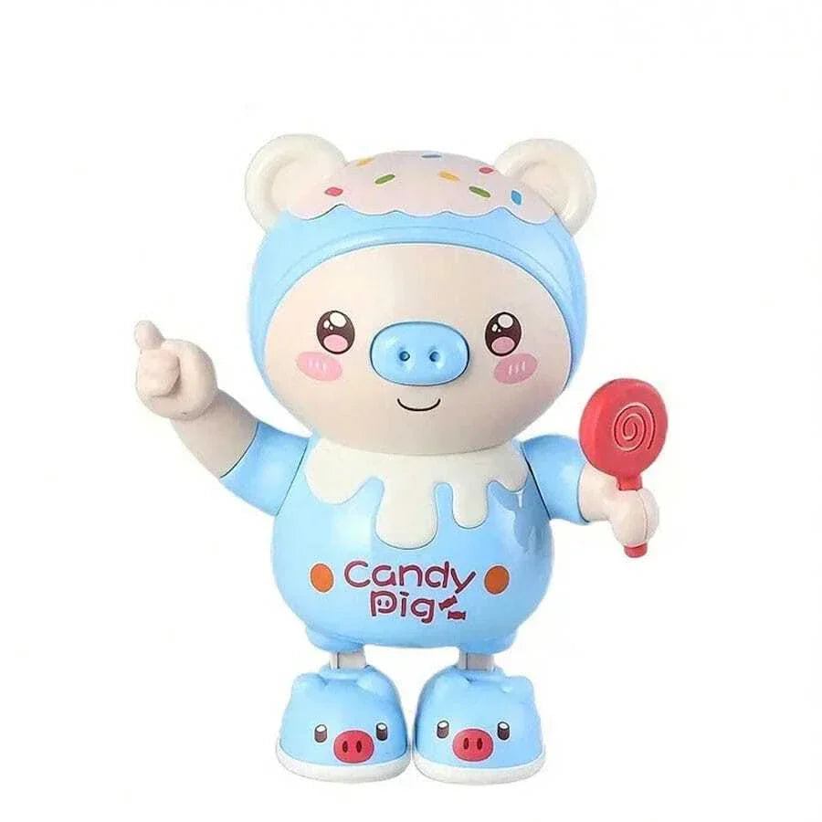 Cute Pink Piggy Figurine
