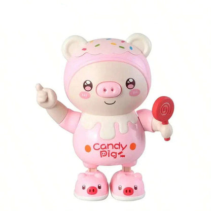 Cute Pink Piggy Figurine - Fesara