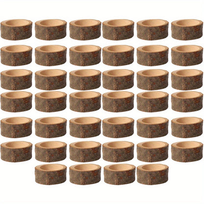 Warm Wood Candle Holders for Home Decor
