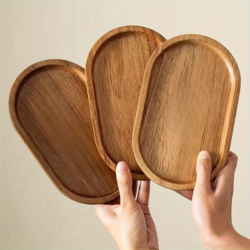 Stylish Wooden Serving Tray - Fesara