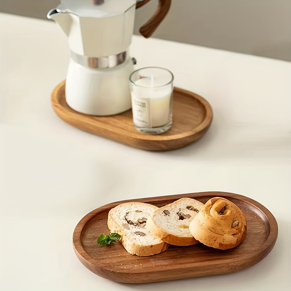 Stylish Wooden Serving Tray