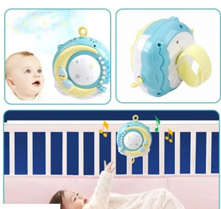 Soothing Baby Mobile with Music and Night Light