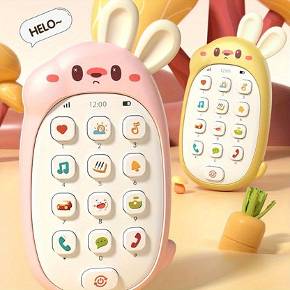 Baby's First Phone Toy with Music and Teether