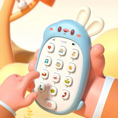 Baby's First Phone Toy with Music and Teether