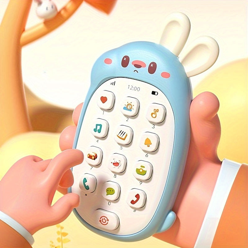 Baby's First Phone Toy with Music and Teether