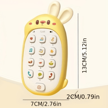 Baby's First Phone Toy with Music and Teether