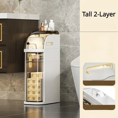Mobile Bathroom Storage Cart