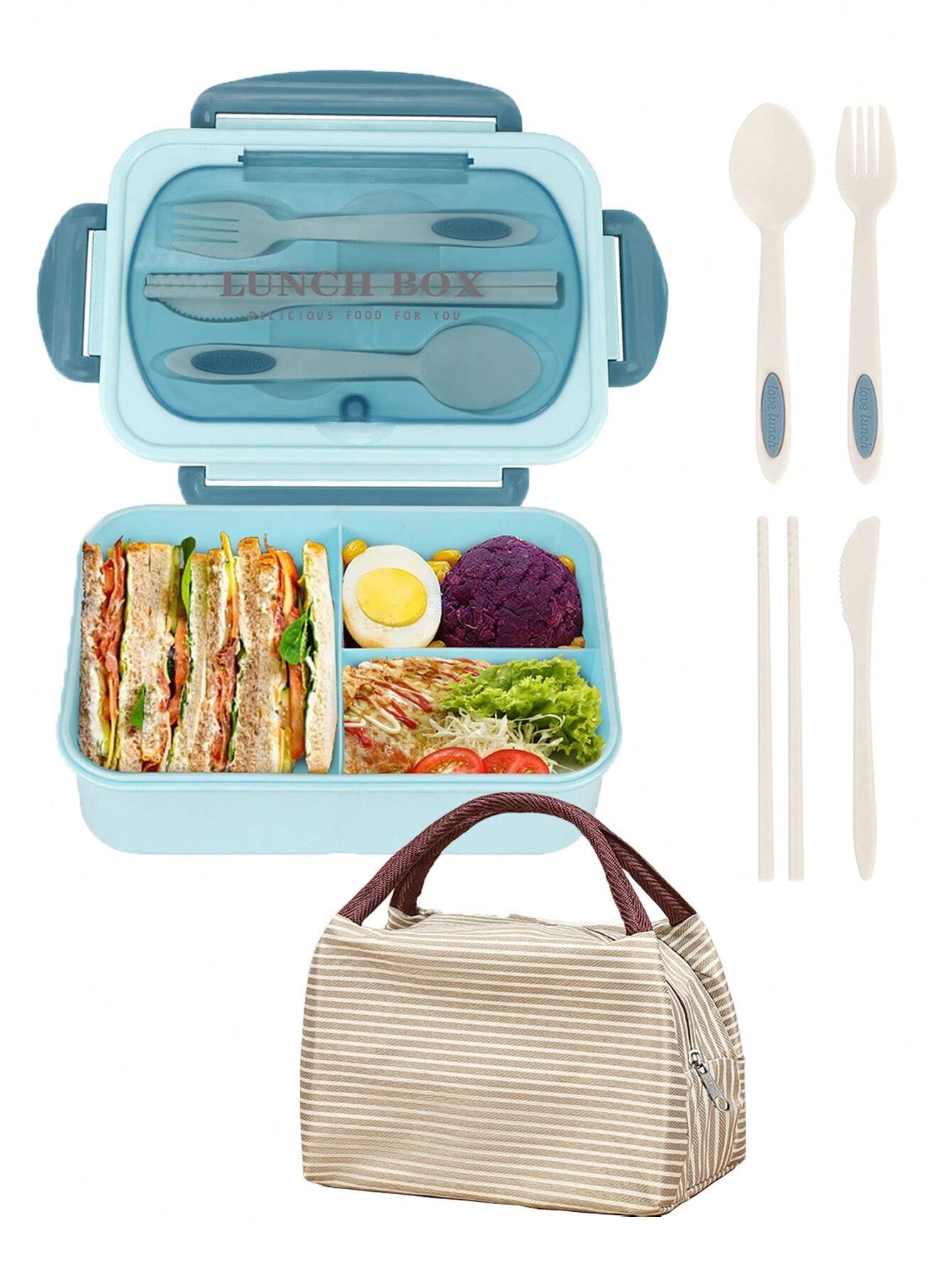 Insulated 1200ml BPA-Free Adult Lunch Container