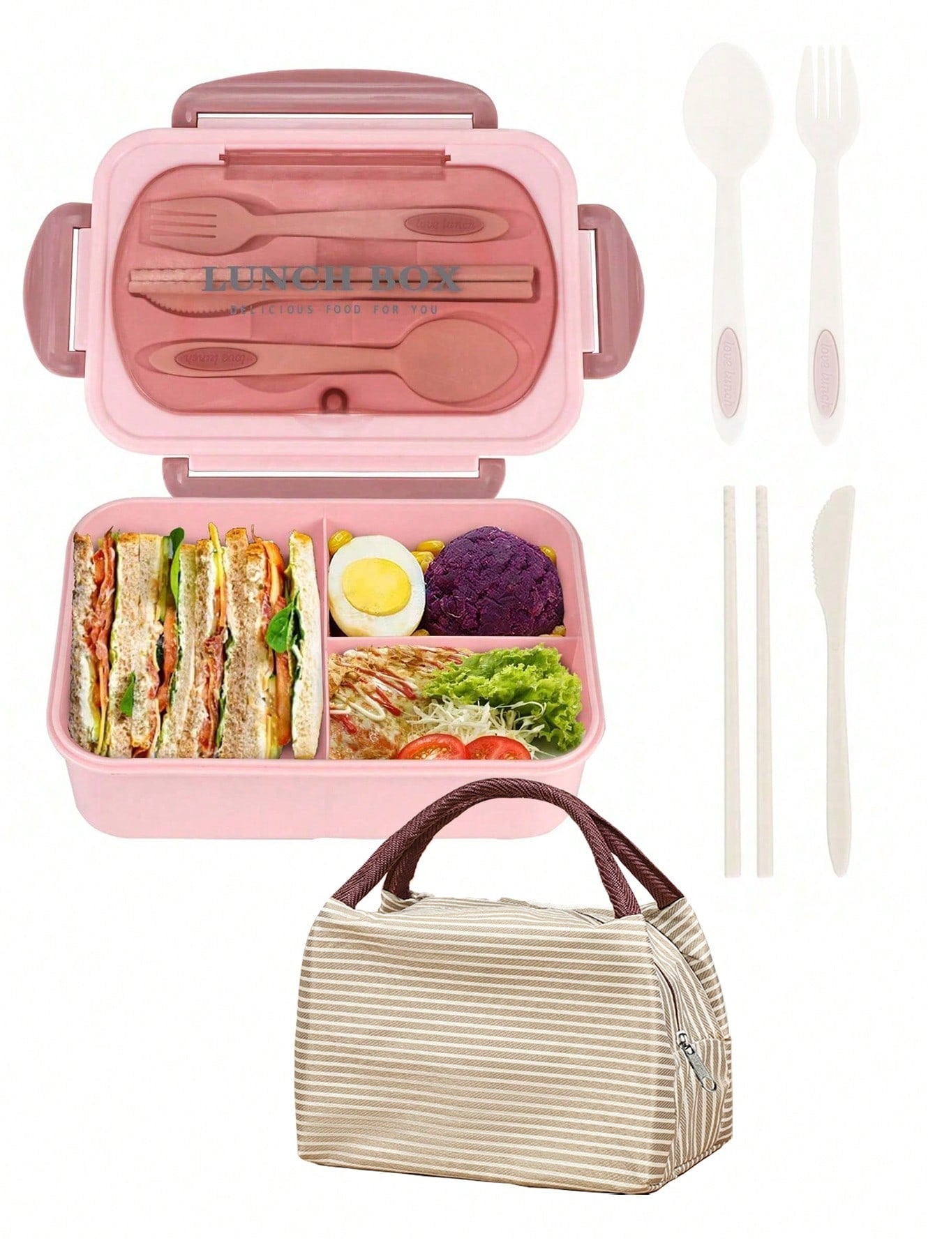 Insulated 1200ml BPA-Free Adult Lunch Container