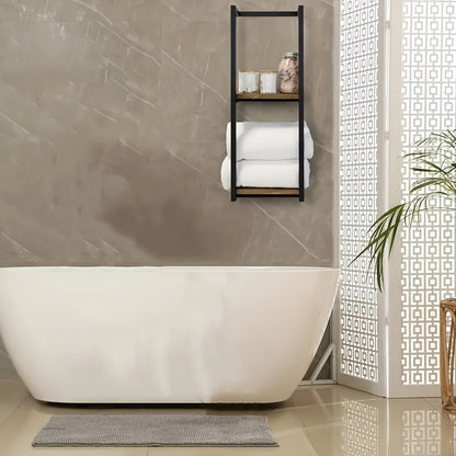 Compact Bathroom Towel Holder