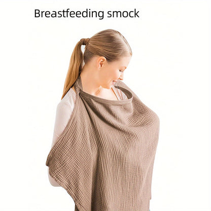 Cozy Nursing Blanket - Gentle Cotton Wrap for Moms