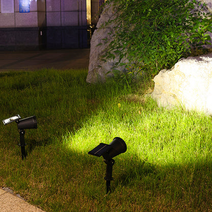Bright Solar Powered Yard Spotlight Waterproof Outdoor Lamp