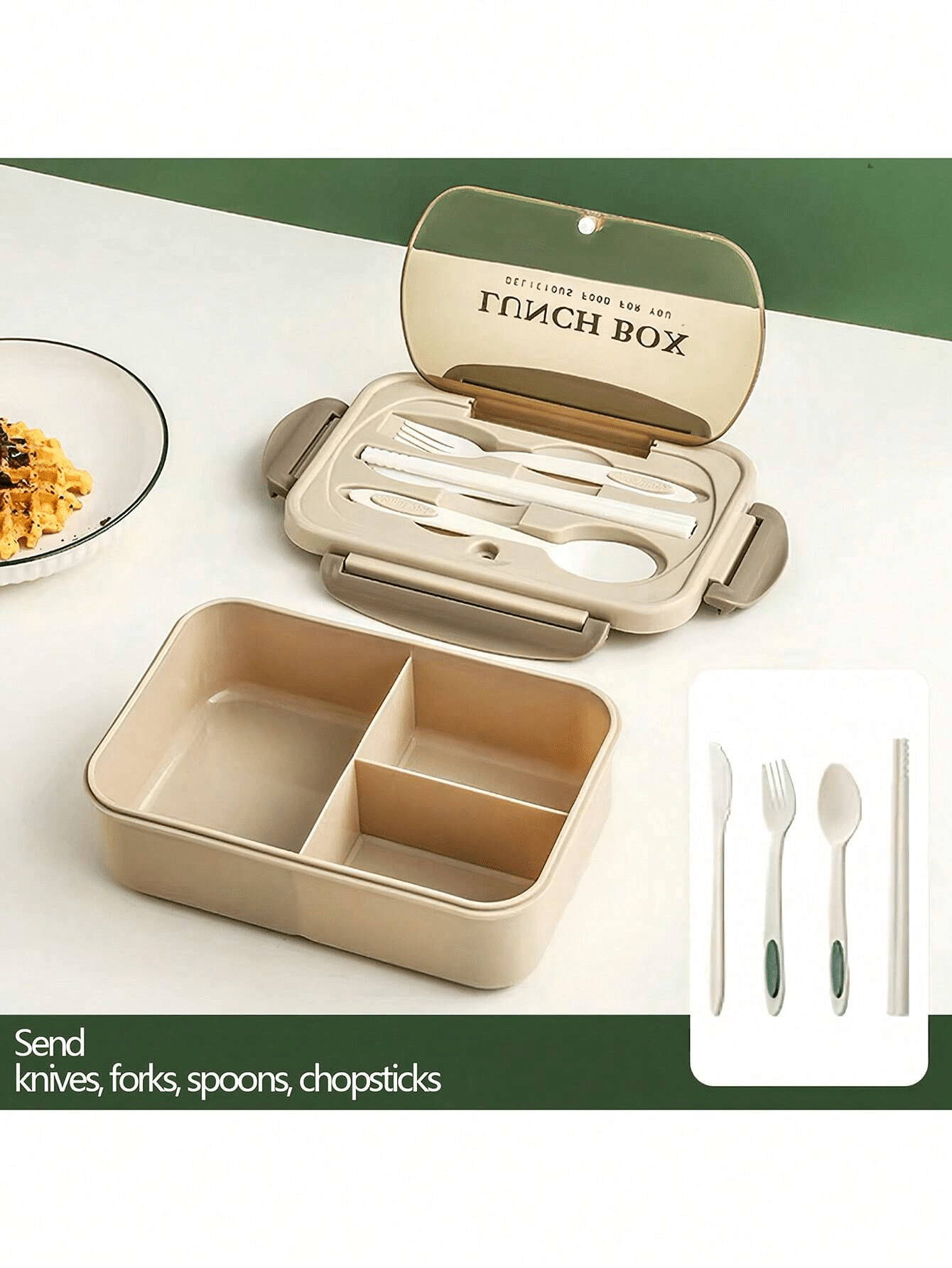 Insulated 1200ml BPA-Free Adult Lunch Container