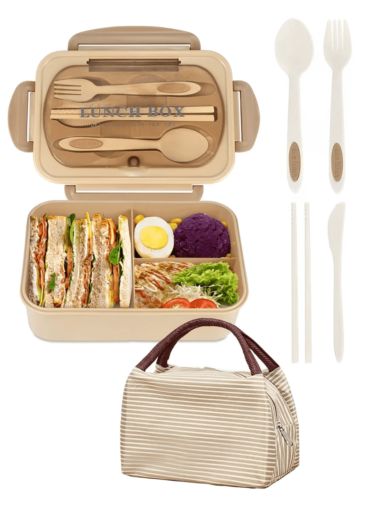 Insulated 1200ml BPA-Free Adult Lunch Container