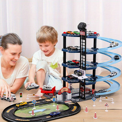 Ultimate Fire Rescue Playset with Police Cars