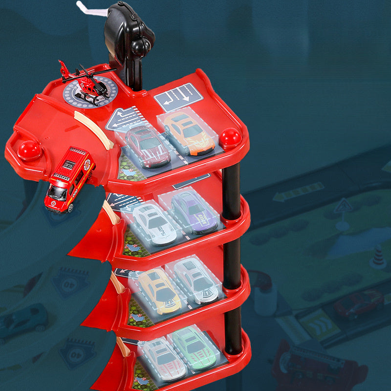 Ultimate Fire Rescue Playset with Police Cars
