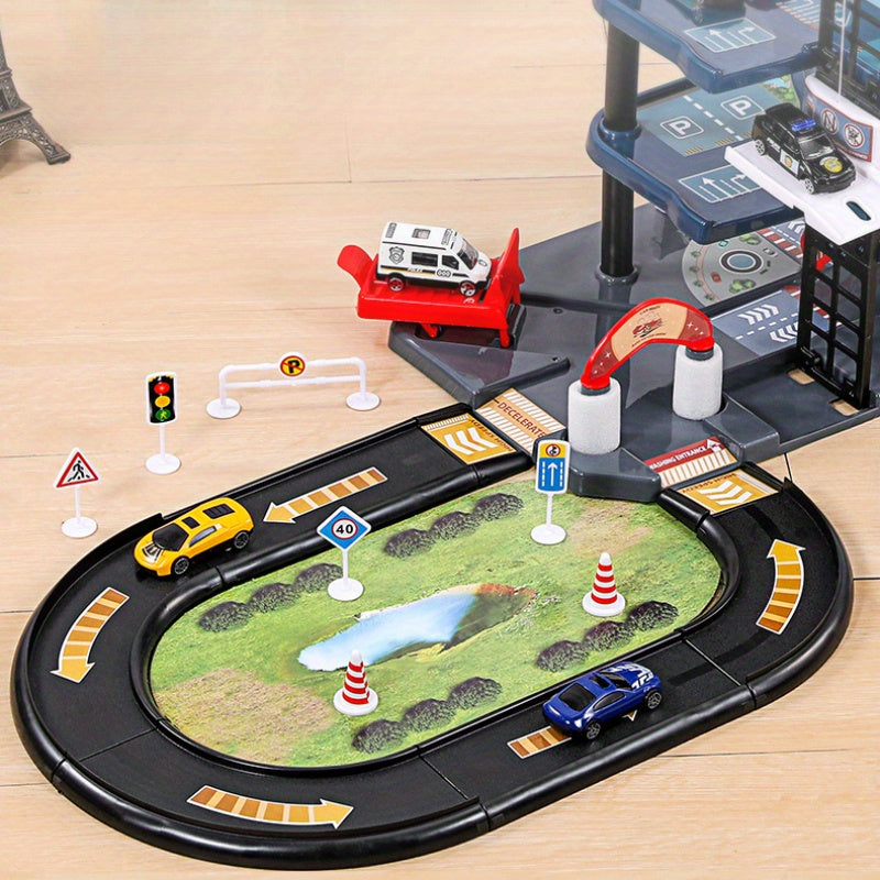 Ultimate Fire Rescue Playset with Police Cars
