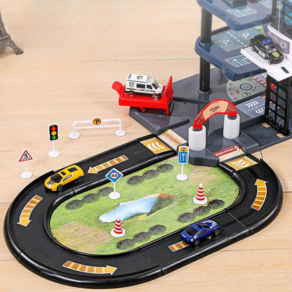 Ultimate Fire Rescue Playset with Police Cars