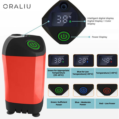Compact Rechargeable Outdoor Shower Kit