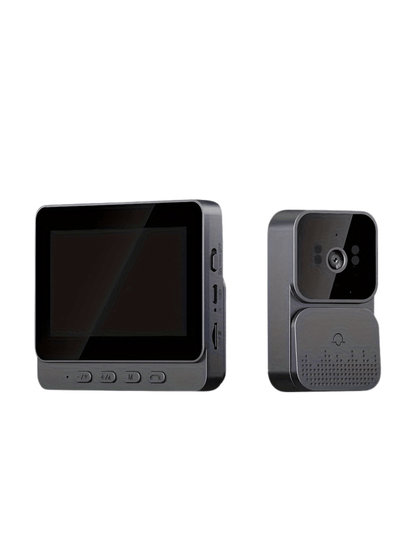 Wireless Video Doorbell with 4.3 Screen and Long Battery Life