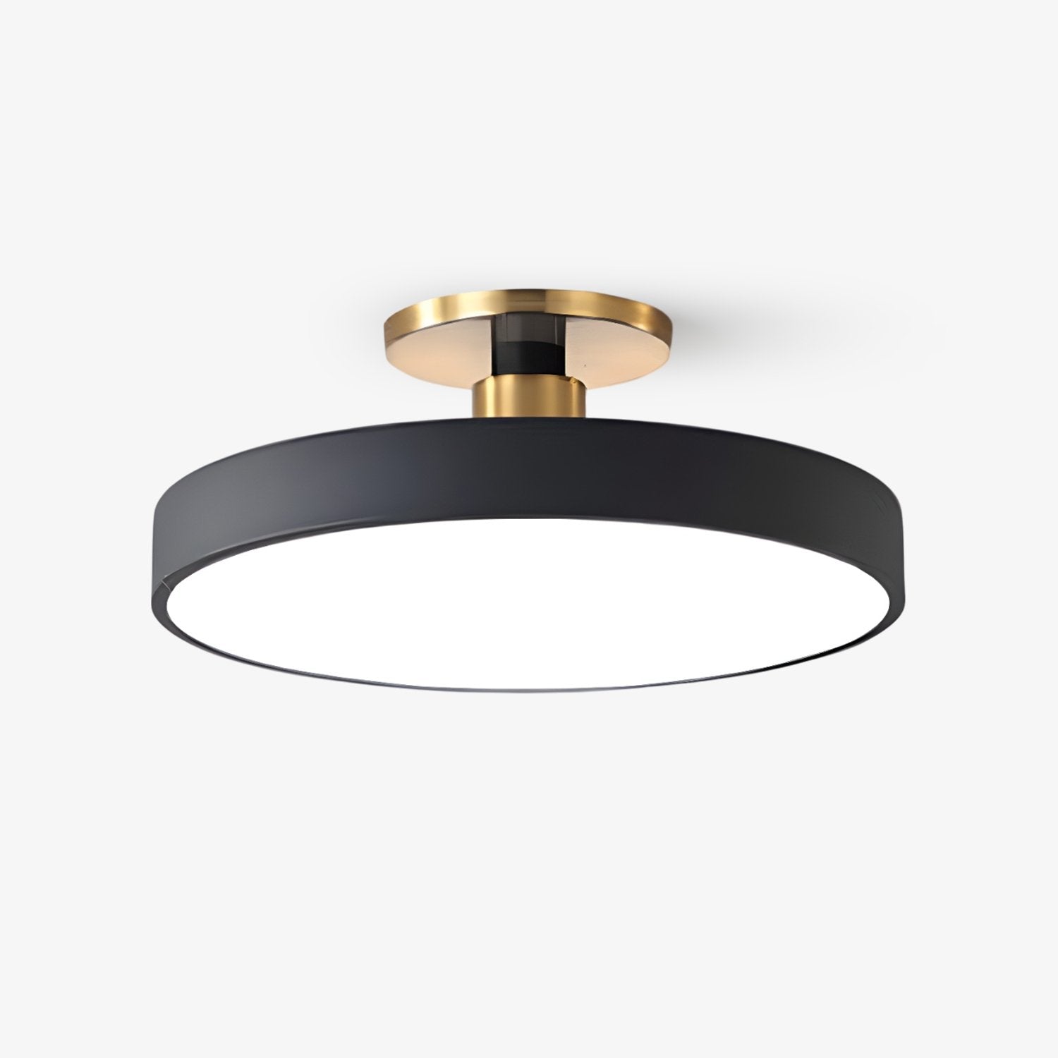 Sleek Circular LED Ceiling Light Fixtures - Fesara