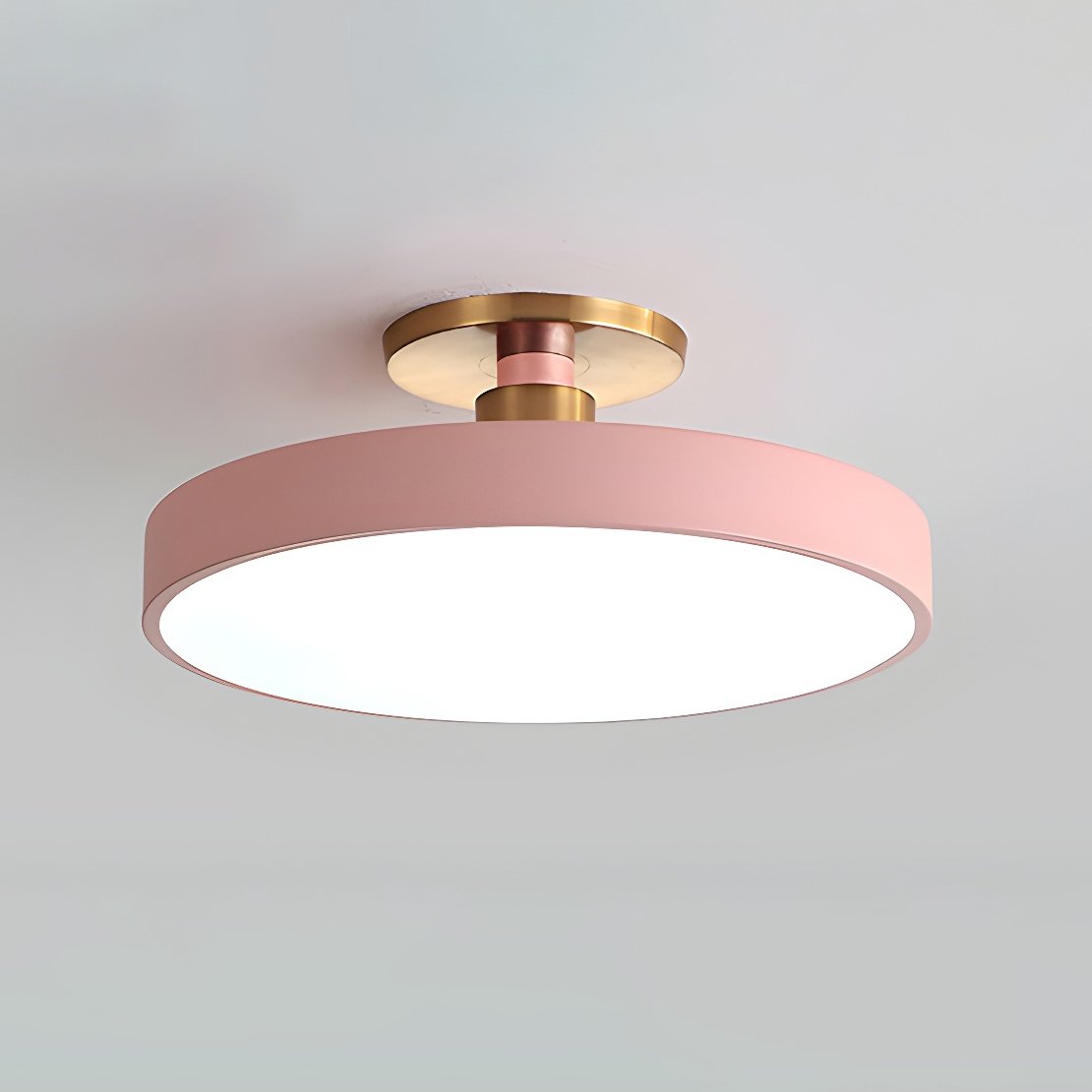 Sleek Circular LED Ceiling Light Fixtures