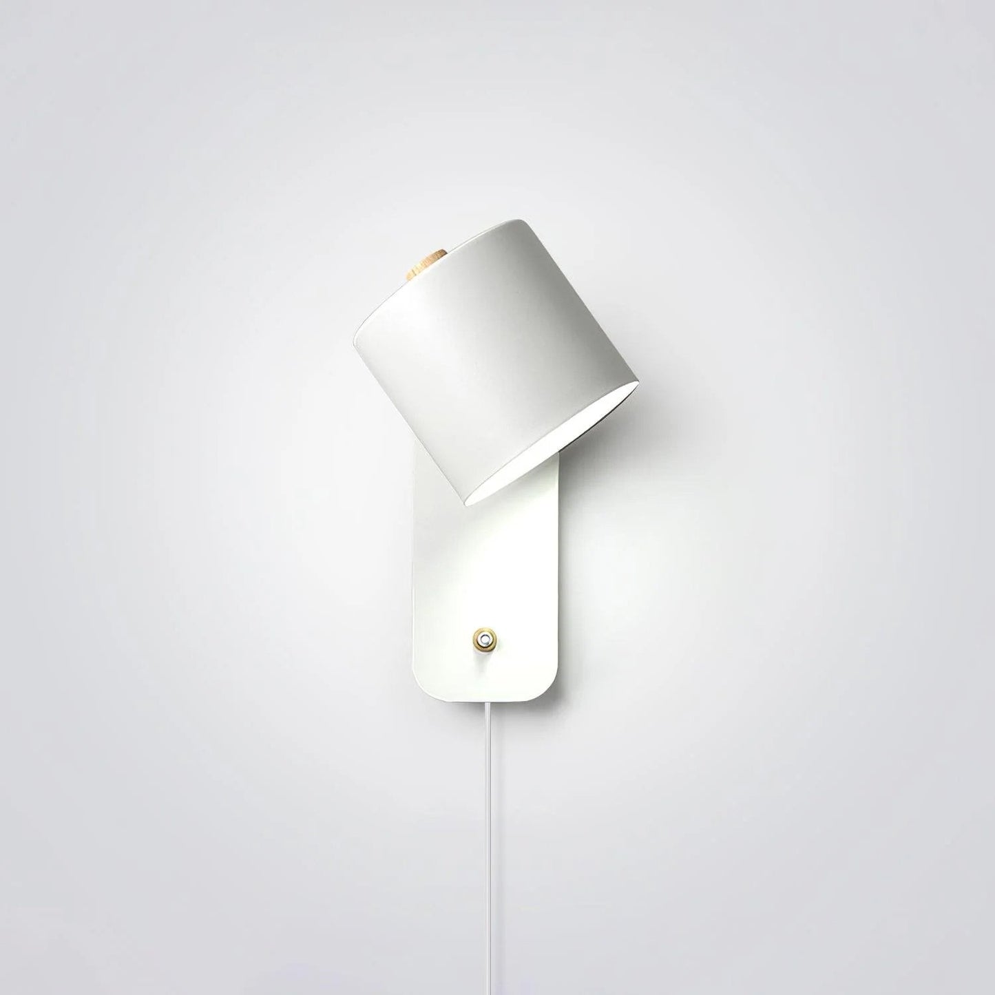 Simple Adjustable Cylinder Wall Light Fixture