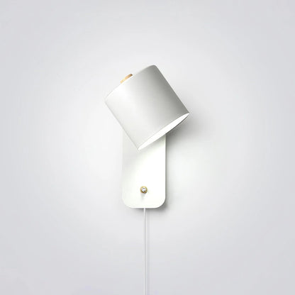 Simple Adjustable Cylinder Wall Light Fixture