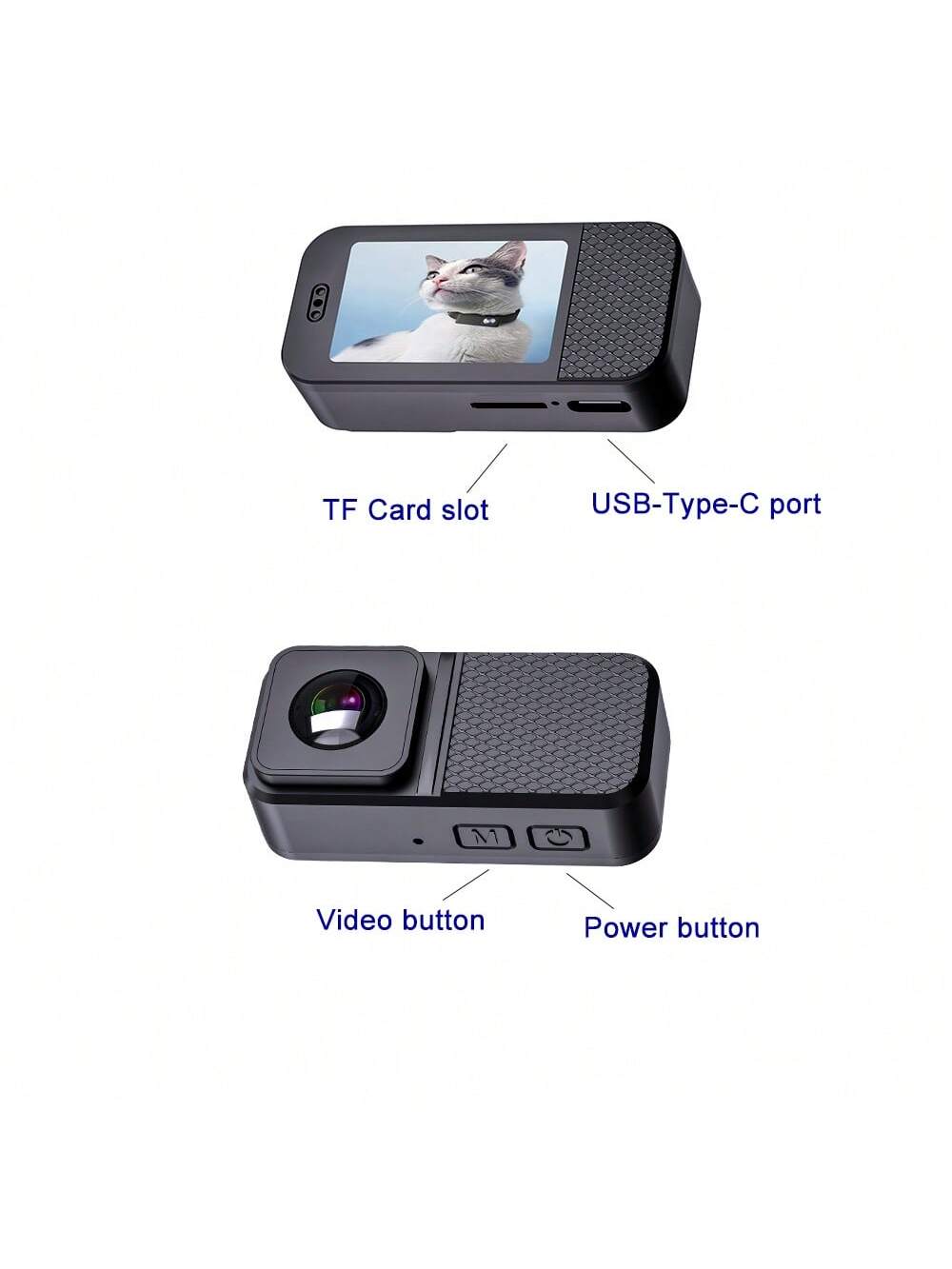 Wireless Pet Cam with 1080P HD Video for Cats & Dogs
