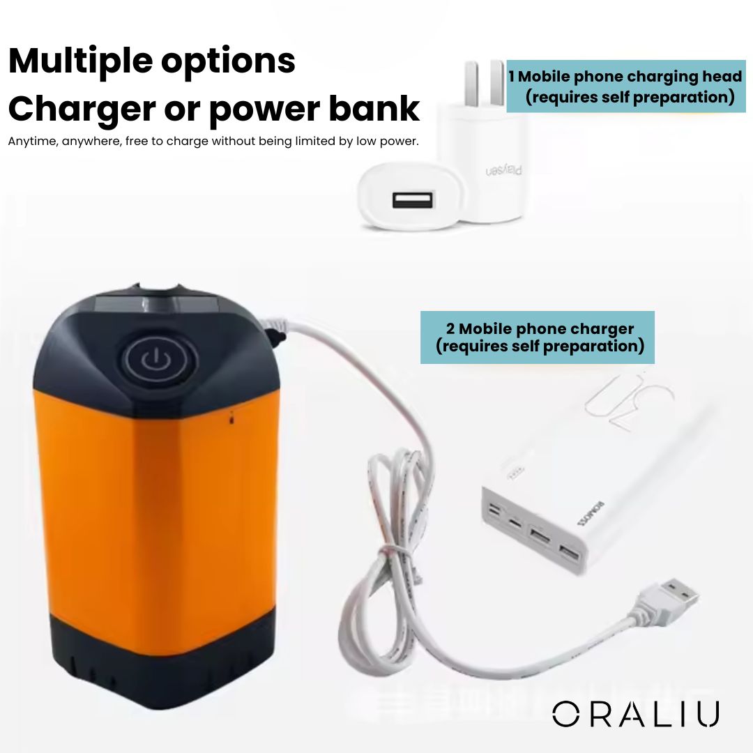 Compact Rechargeable Outdoor Shower Kit