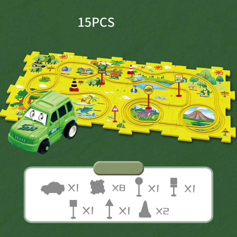 Fun 3D Jigsaw Car Toy - Fesara