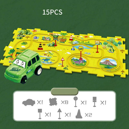 Fun 3D Jigsaw Car Toy - Fesara