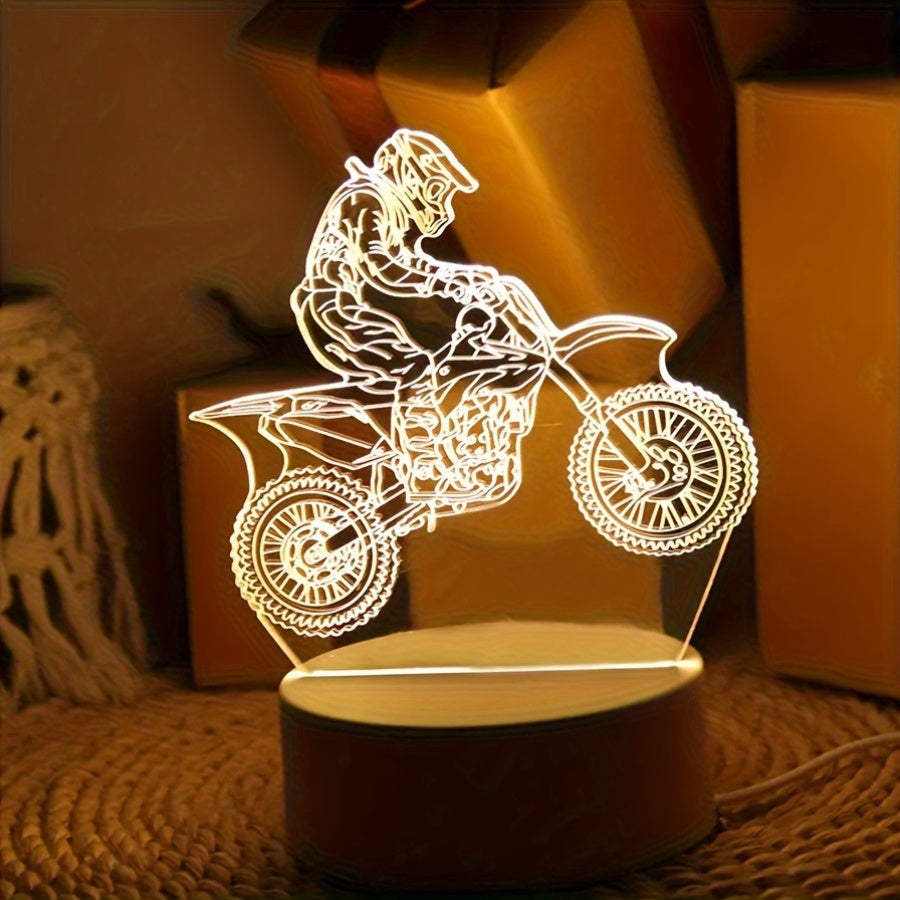 High Speed 3D LED Motorcycle Lights