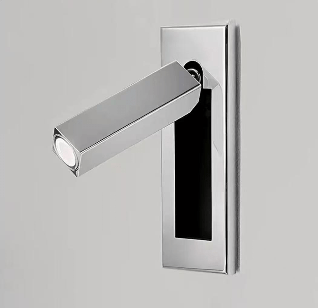 Sleek Contemporary Recessed LED Wall Light Fixture