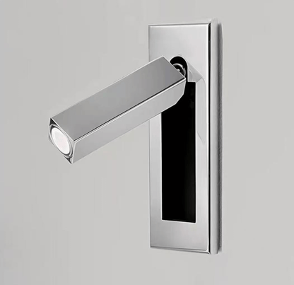 Sleek Contemporary Recessed LED Wall Light Fixture