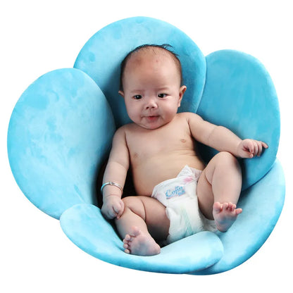 Soft Floral Baby Bath Support Cushion - Fesara