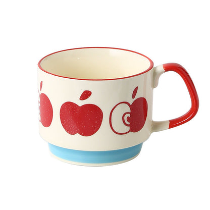 Colorful Printed Ceramic Coffee Mug