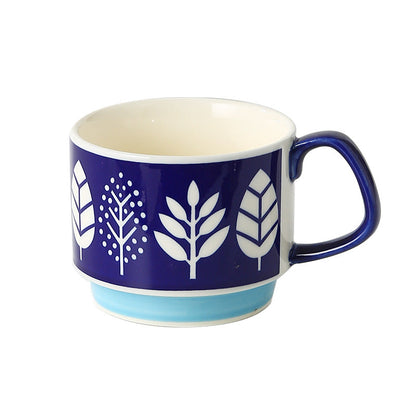 Colorful Printed Ceramic Coffee Mug