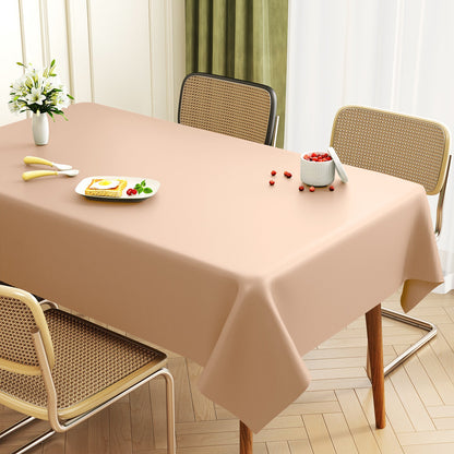 Premium Leather Rectangular Table Mat Waterproof Dining Cover