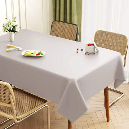 Premium Leather Rectangular Table Mat Waterproof Dining Cover