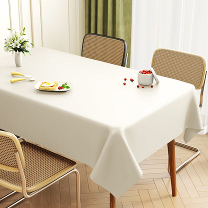 Premium Leather Rectangular Table Mat Waterproof Dining Cover