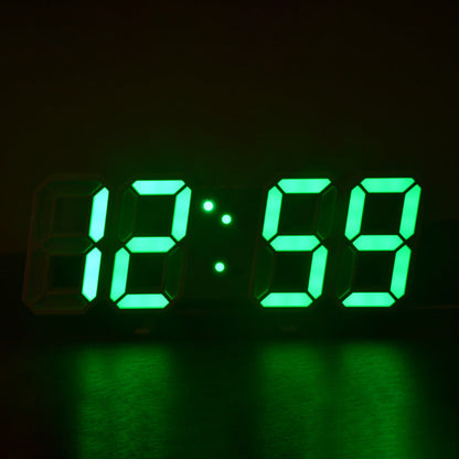 Modern LED Wall Clock Digital Display