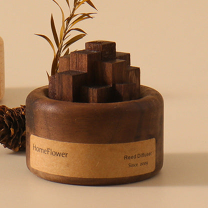 Natural Wooden Essential Oil Diffuser for Home Car
